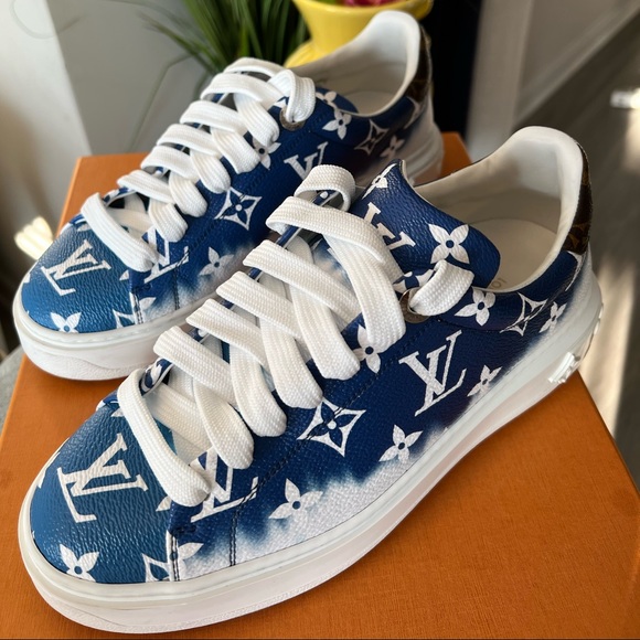 Louis Vuitton - Time Out Sneakers Trainers - White - Women - Size: 41.0 - Luxury